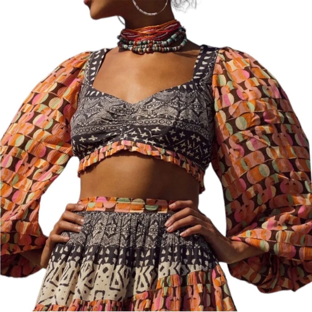 Free People Naomi printed top